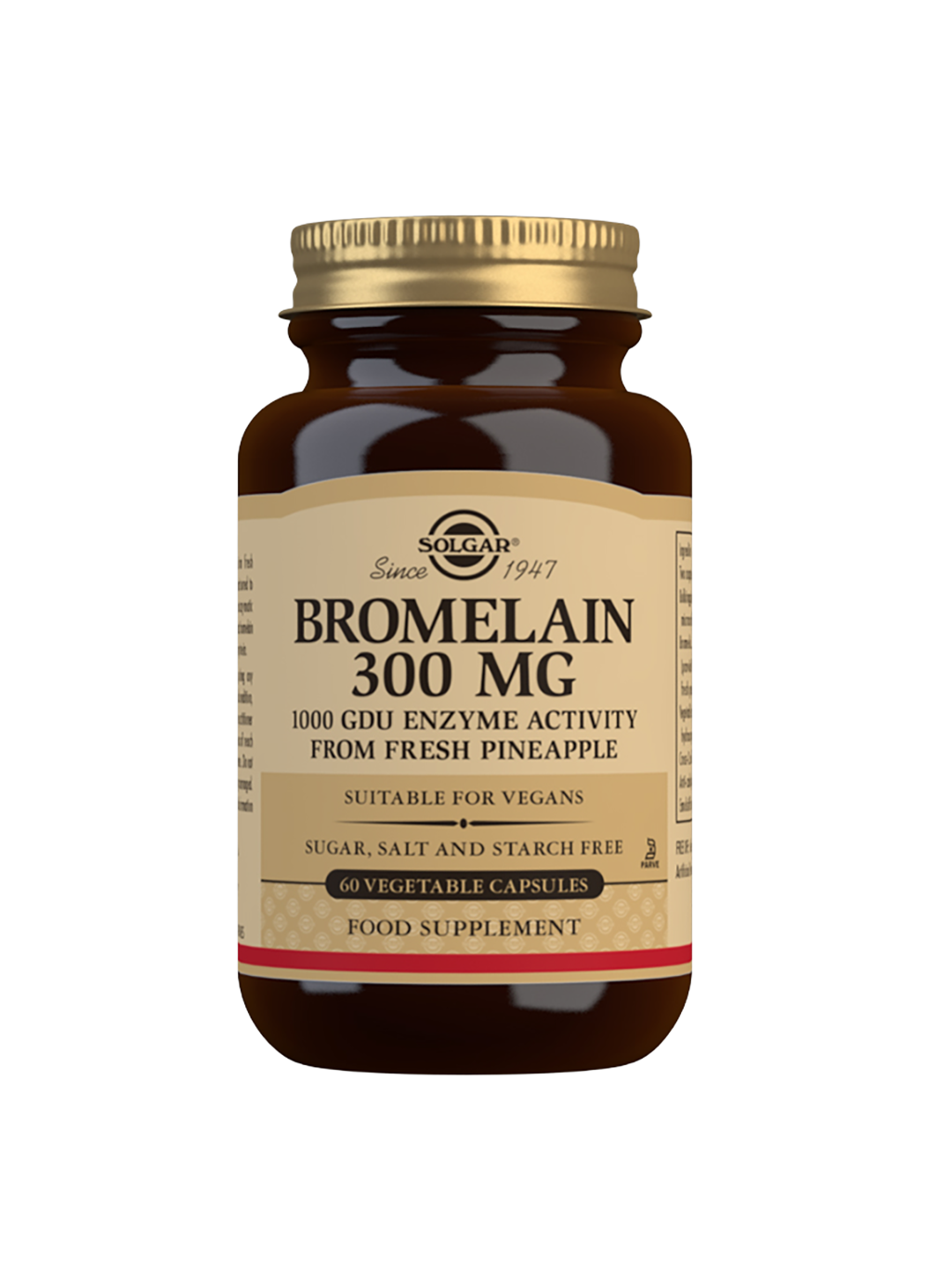 Product Solgar® Bromelain 300mg 60's